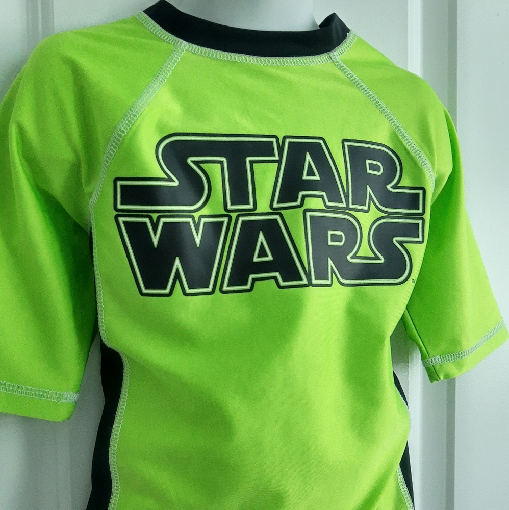 Star Wars Rashguard Swim Top - Picture 2 of 5